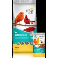 Dist. de Alimentos p/ t/ tipo de Animais | Birds (Pássaros) COLORANT PATÉ | Saco de 700g/ 10kg  Alimentos complementar para Pássaros Granívoros de Fator Vermelho.